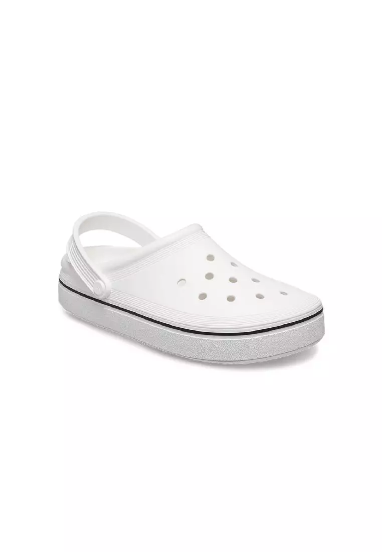 Discount on Crocs  shoes - SKU: Crocband Clean Clog In White