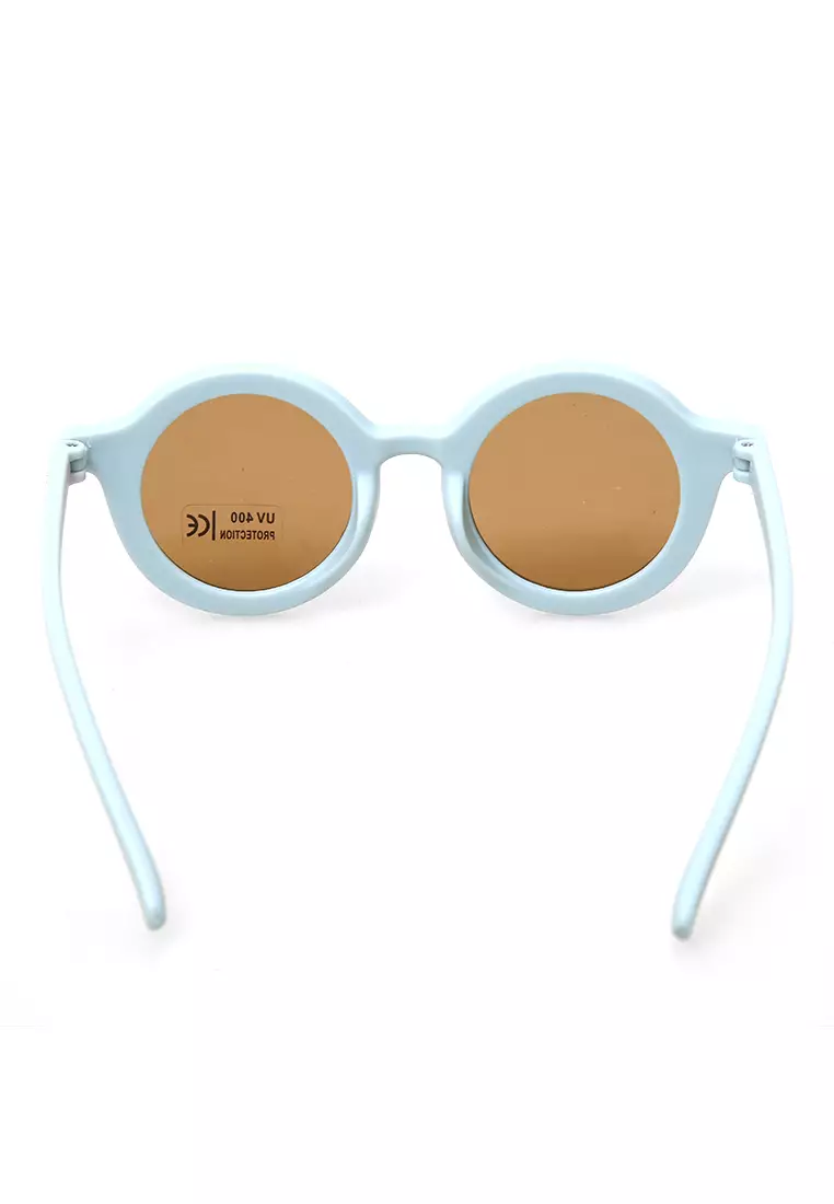 Ulrico Kacamata Anak Unisex UV Protection Kids Sunglasses Cute Design Material Plastic ORIGINAL - Baby Blue