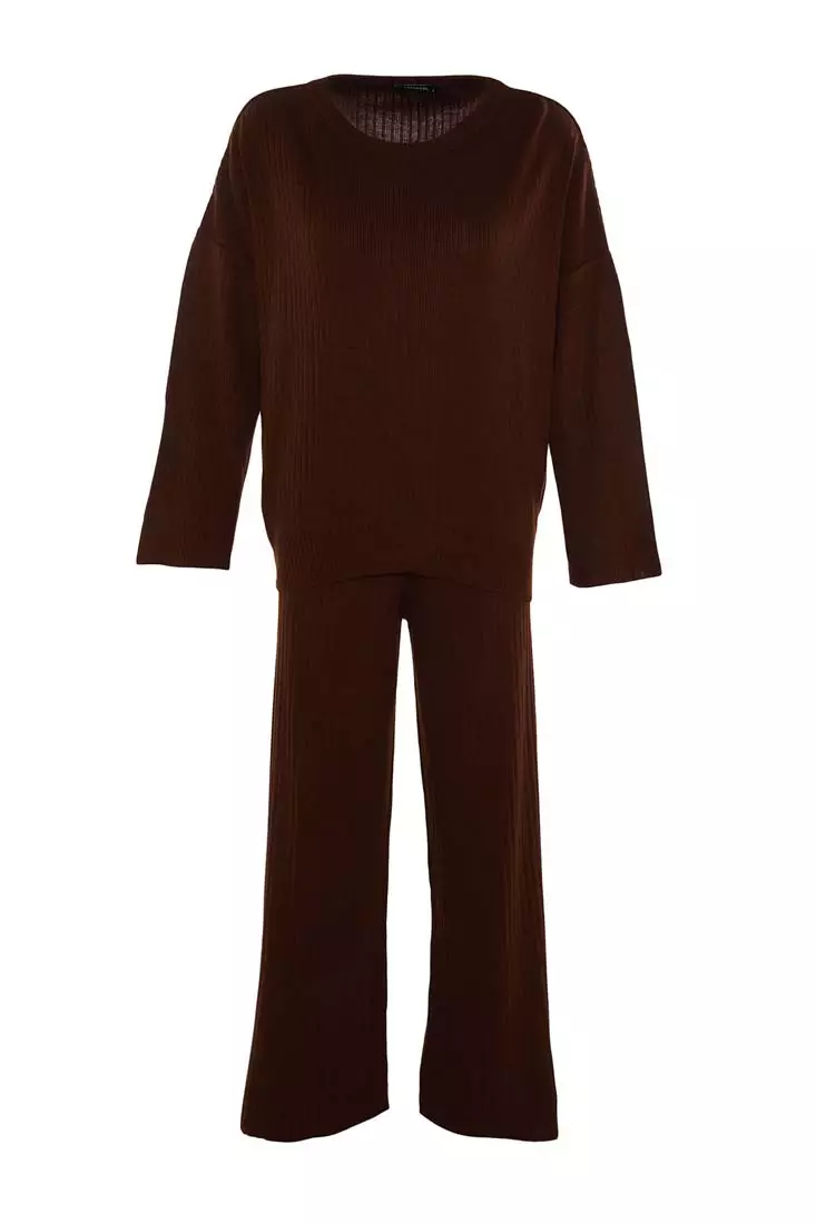 Knit Sweater & Pants Set