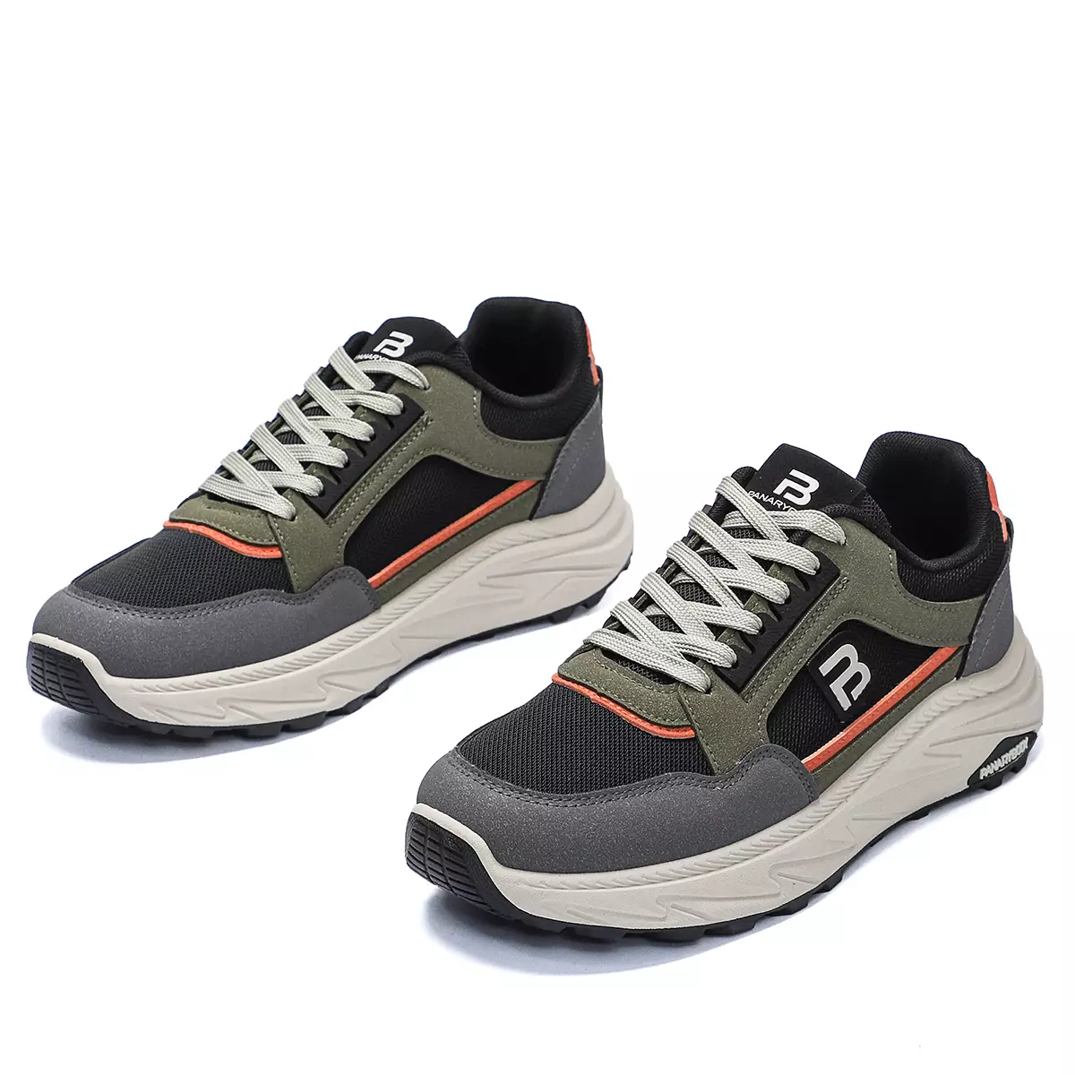 Sepatu Sekolah Simple Pria Sneakers Kasual Cowok QN2108