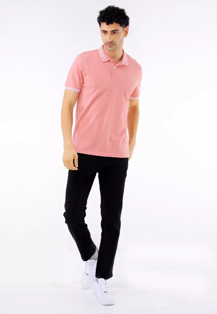 Cvc Collared Shirt Pique