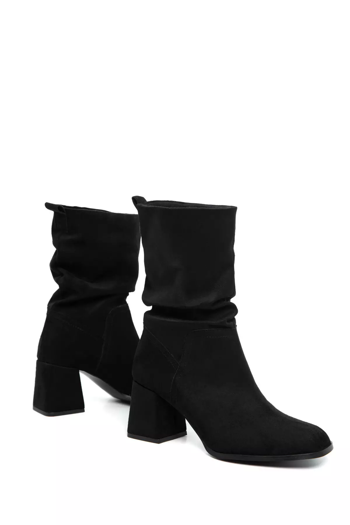 Black Suede Women'S Boots & Booties 21124