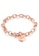 YOUNIQ gold YOUNIQ Soleil Limited Edition Titanium Steel Link  Bracelet (Rosegold) BB158AC6F427F4GS_3