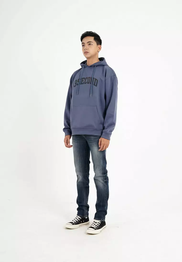 3Second Men's Jacket Hoodie Cotton Polyester Houdini OL-C180924