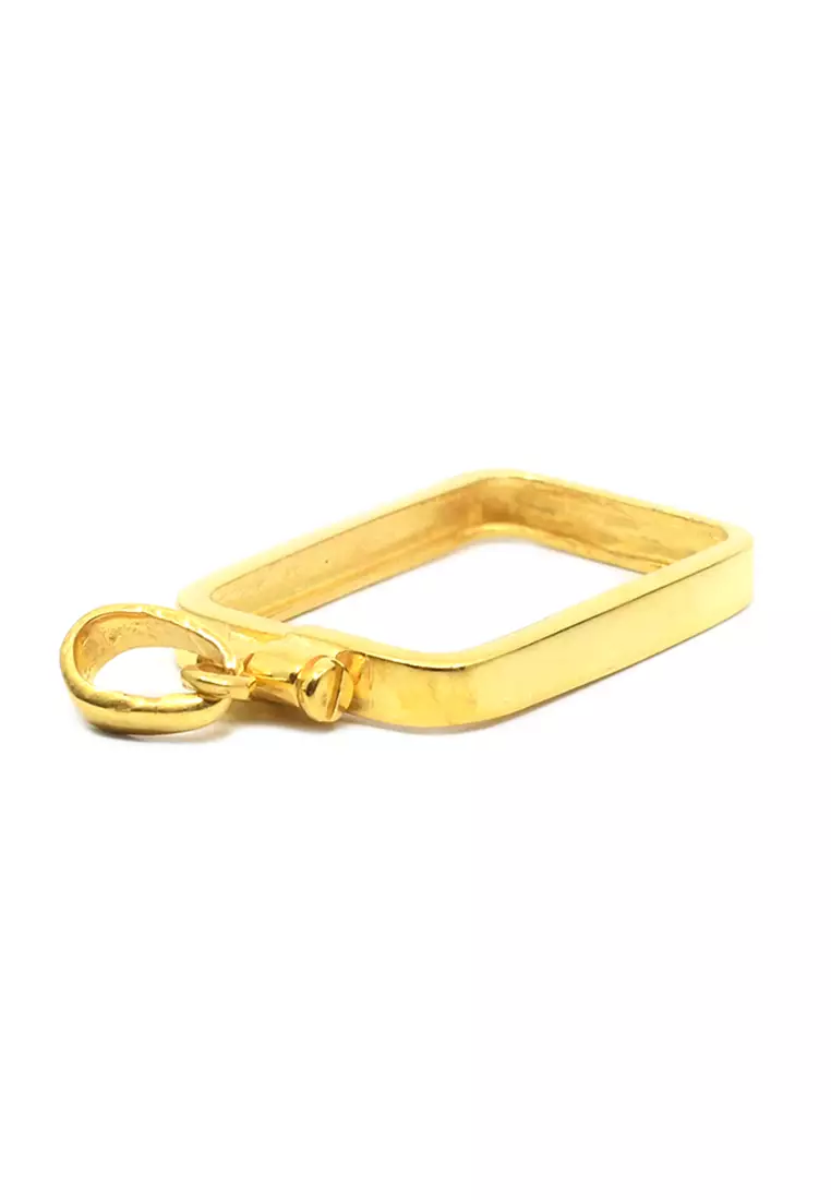 Cebuana Lhuillier  Gold Plated Frame for Gold Bar  - Pendant Frame only