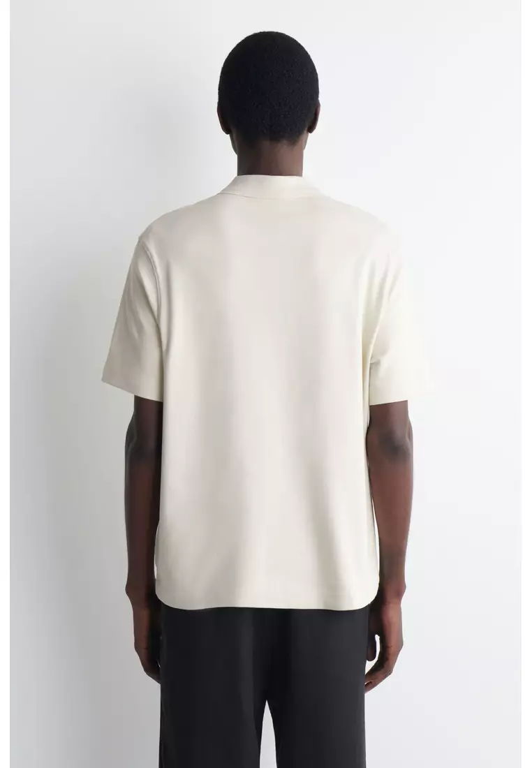 INTERLOCK COTTON POLO SHIRT