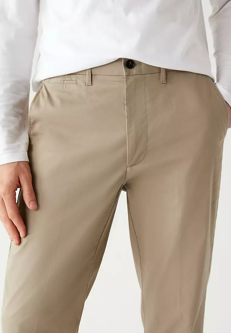 Regular Fit Cotton Rich Super Lightweight Chinos