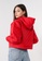 Desigual red Padded Hoodie with Patches A2522AA28E1CD3GS_1