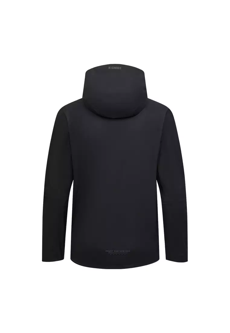 男裝 K-SWISS LOGO 防風防水輕量沖鋒衣 外套