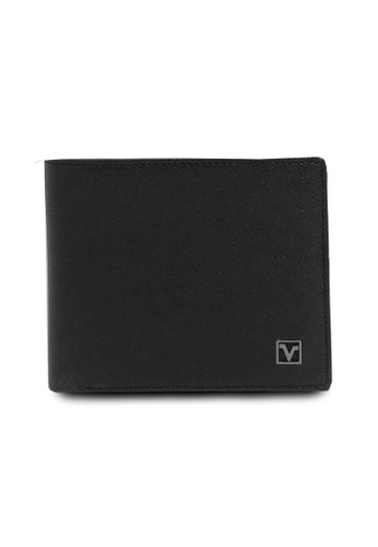 Valentino Rudy black Valentino Rudy Saffiano Leather Wallet With Multiple Cards Slots And I.D. Window 7E321AC131B738GS_1