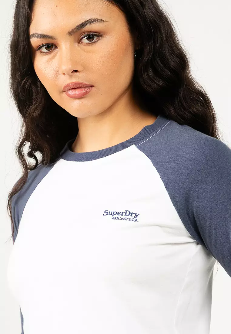 Essential Logo Baseball Mariner Navy/Desert Bone Top