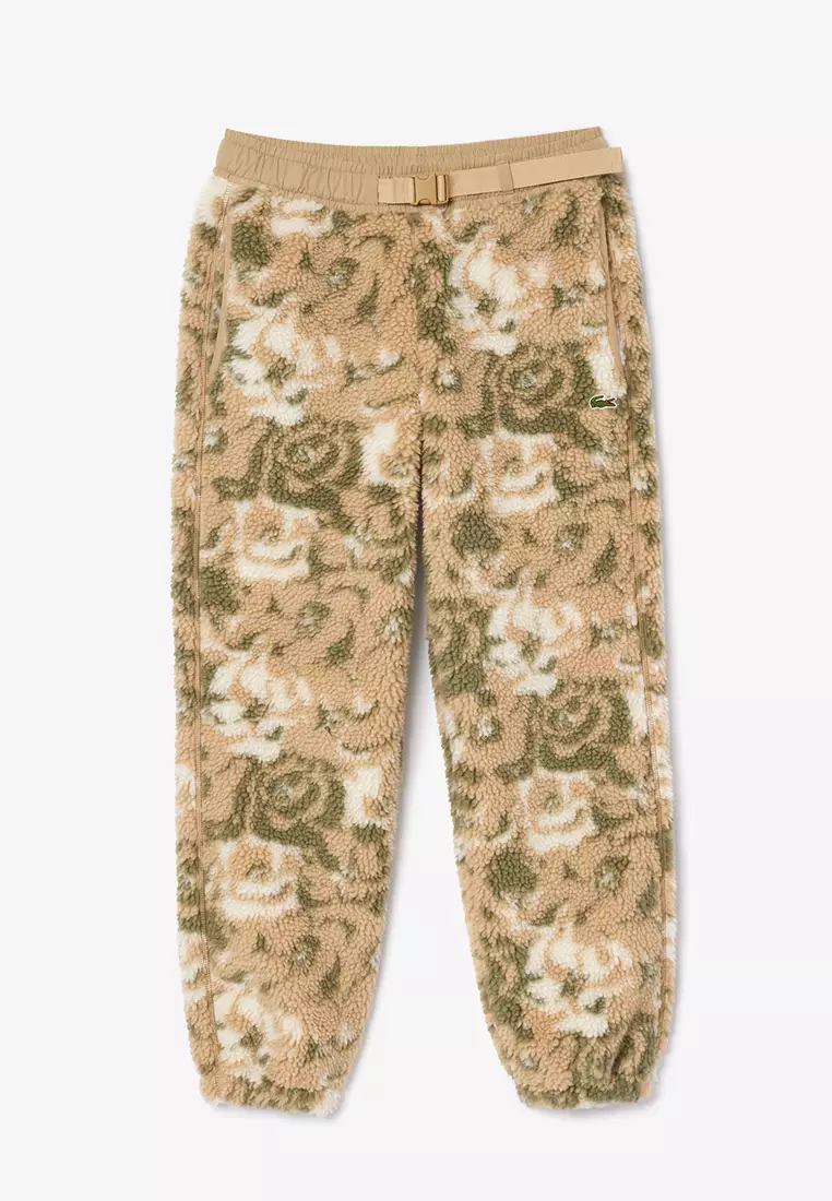 Floral Sherpa Sweatpants