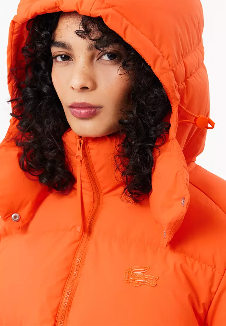 Padded Down Logo Jacket with Hood