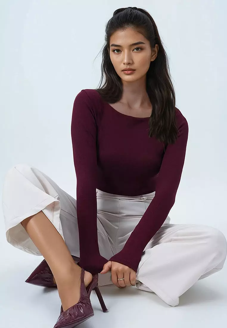 Boat Neck Blouse