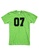 MRL Prints green Number Shirt 07 T-Shirt Customized Jersey 74884AAA36CD8FGS_1