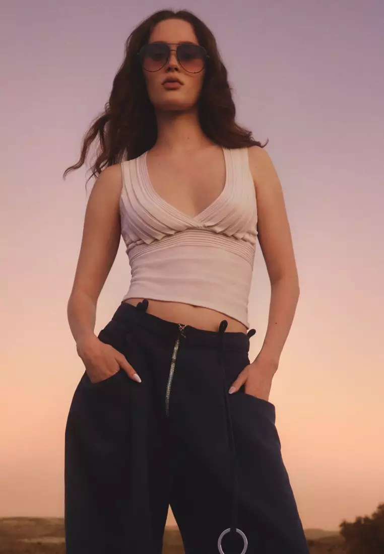 High Key Extra Large Sunglasses - Black/Dusk Pink (Exclusive Colourway)