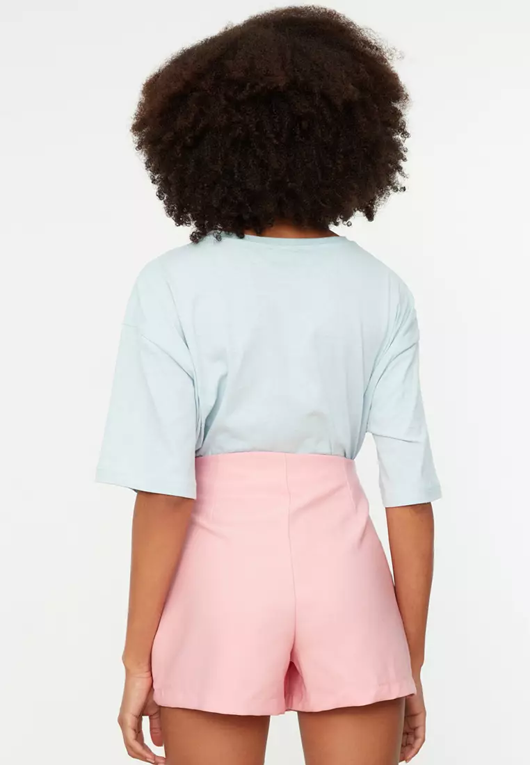 Lace Up Detail Skorts