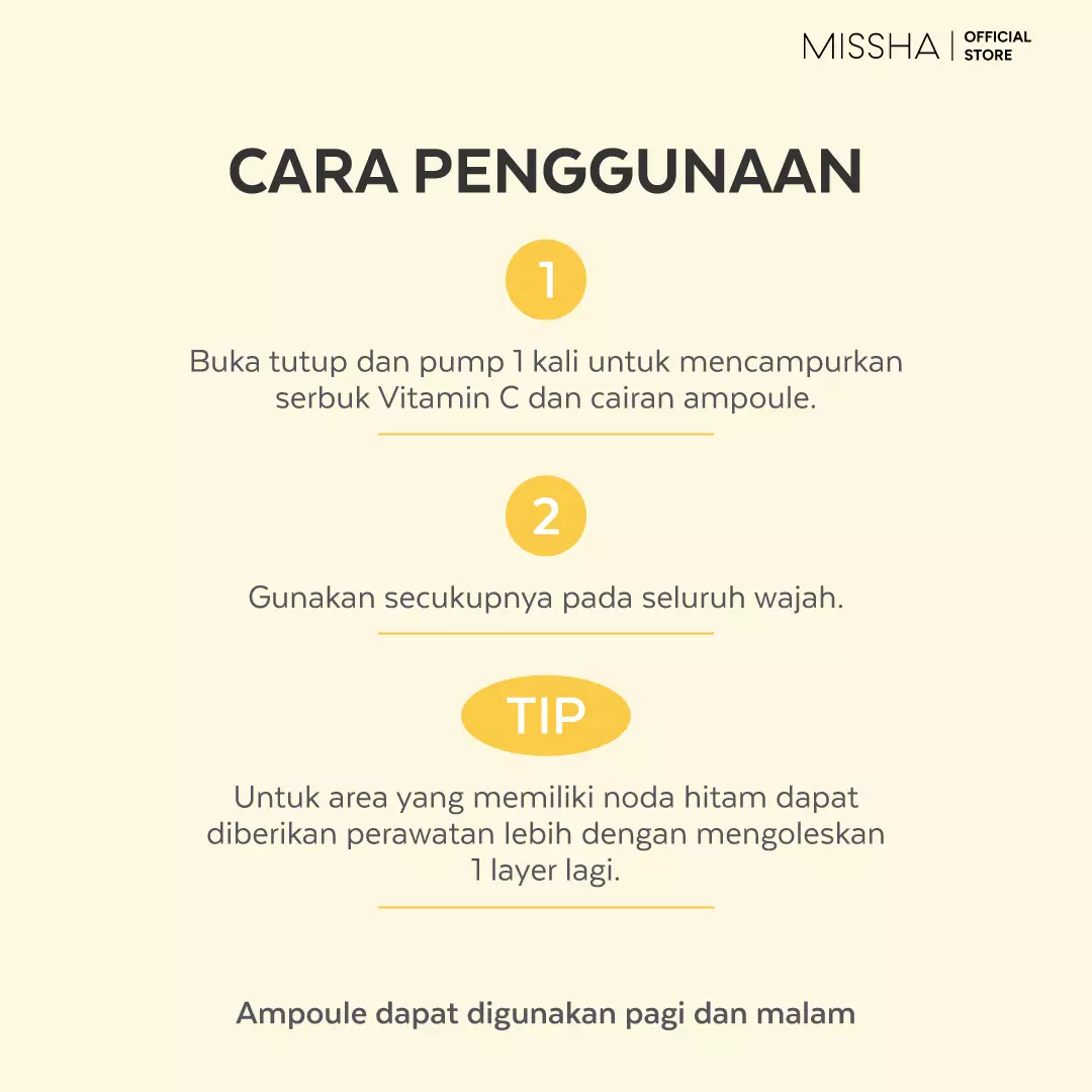 MISSHA Vita C Plus Spot Correcting Concentrate Ampoule (15 ml)