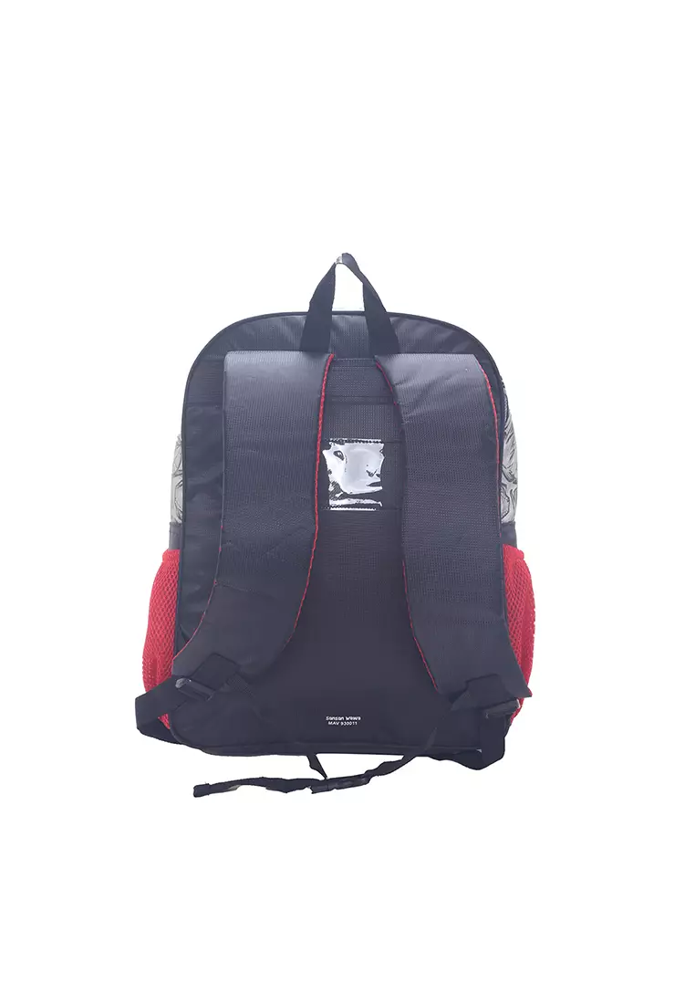 Tas Anak Ransel Besar Marvel Avengers 38x29 cm Merah Hitam