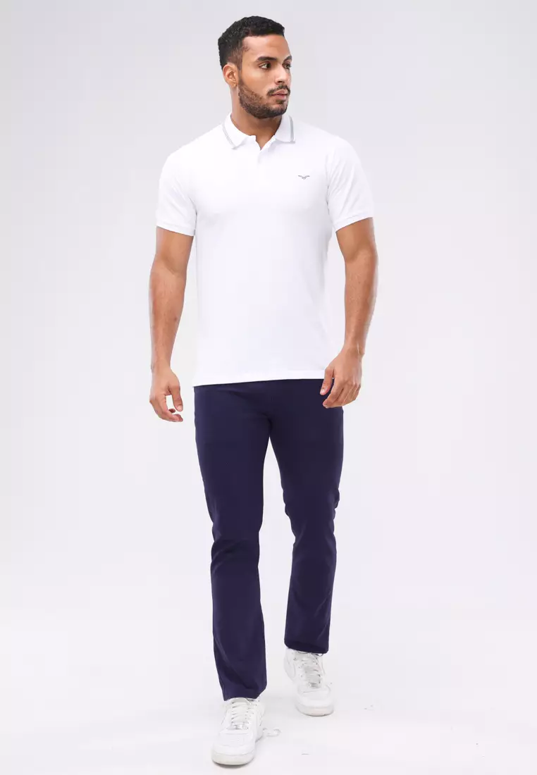 Cvc Collared Shirt Pique