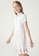 FILA white Online Exclusive FILA KIDS Rhinestone F-Box Logo Dress 10-16 yrs 26B4AKA8052DA2GS_4