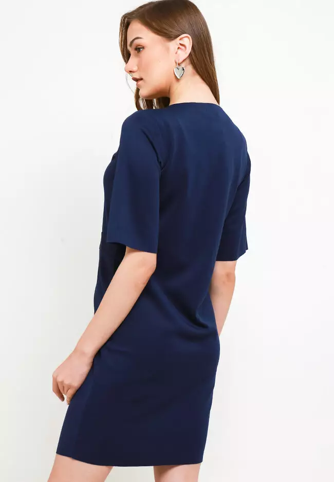 Unfinished Dresses Detail Stripe