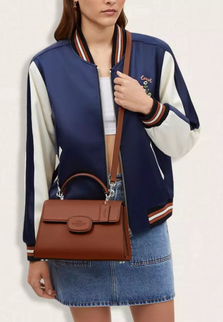 Coach Eliza Top Handle Bag Redwood