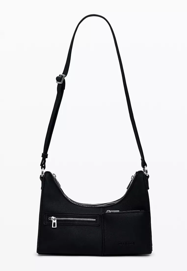 Small convertible animal print bag