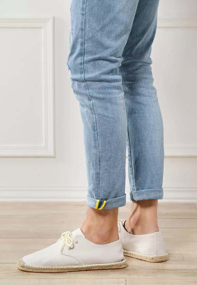 Lace Up Canvas Espadrilles QZ-S55