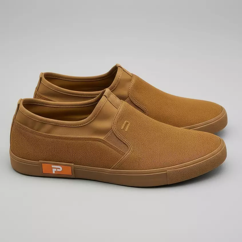 Paulmay Sepatu Slipon Pria Wanita Kyoto - Brown