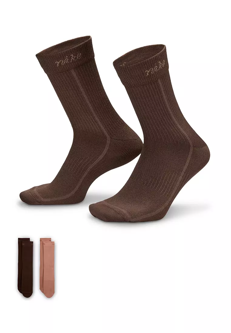 Women's Lightweight Crew Socks (2-Pairs)