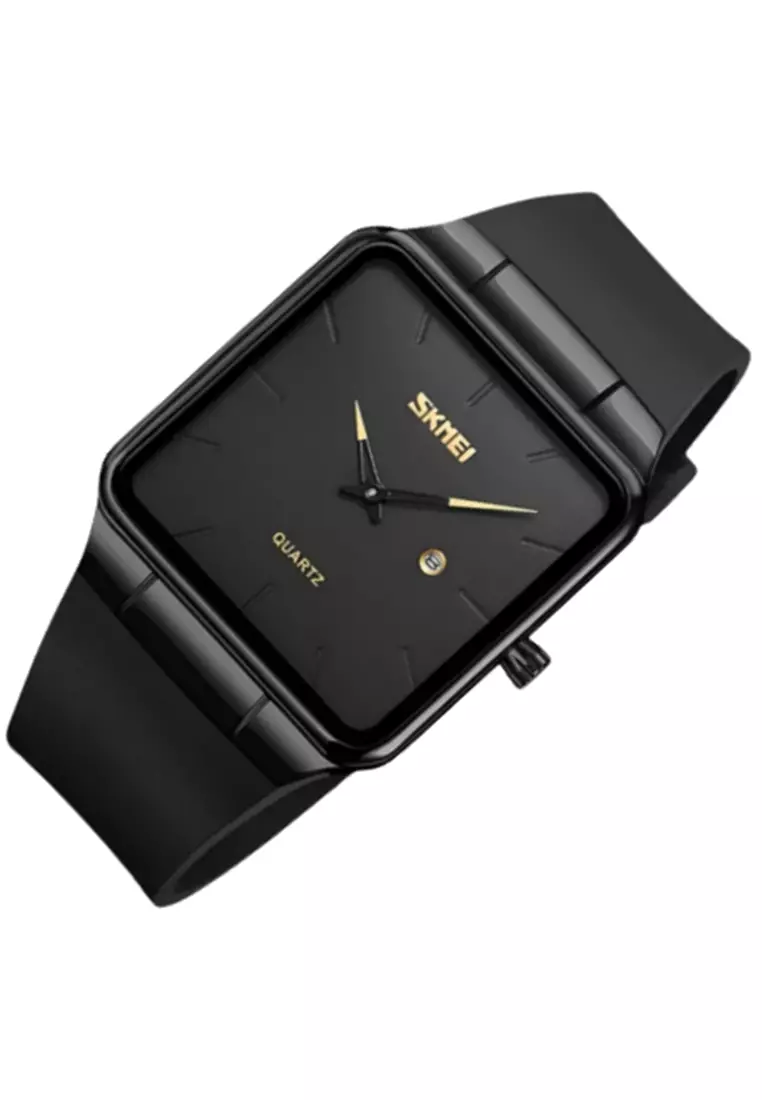 Jam Tangan Pria Analog Waterproof Strap Tali Material PU Leather DV13 ORIGINAL