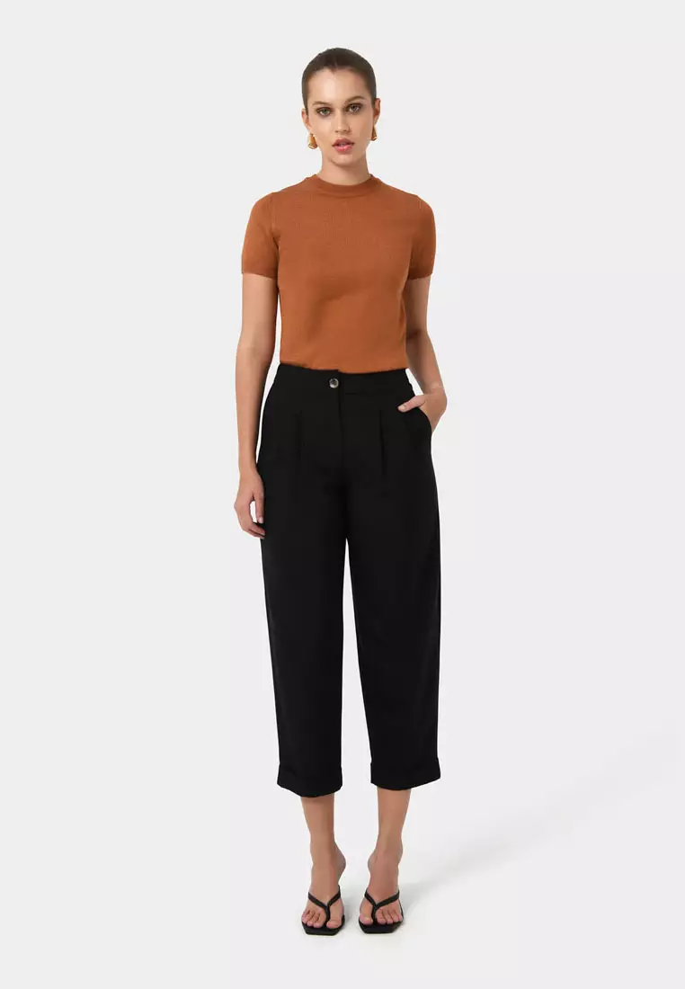 Antonia Relaxed Cuff Pants