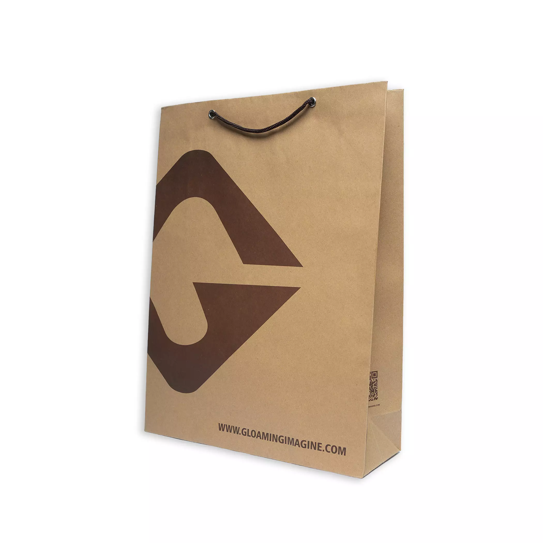 Gloaming Paper Bag Coklat Medium Large
