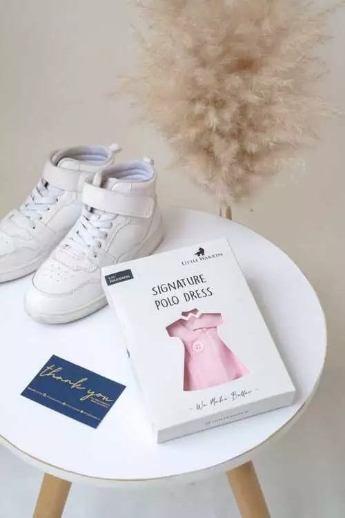 Polo Dress Sleeveless Anak Premium