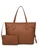 Twenty Eight Shoes brown Vintage Faux Leather Tote Bag DP-056 104BFACE2322C4GS_1