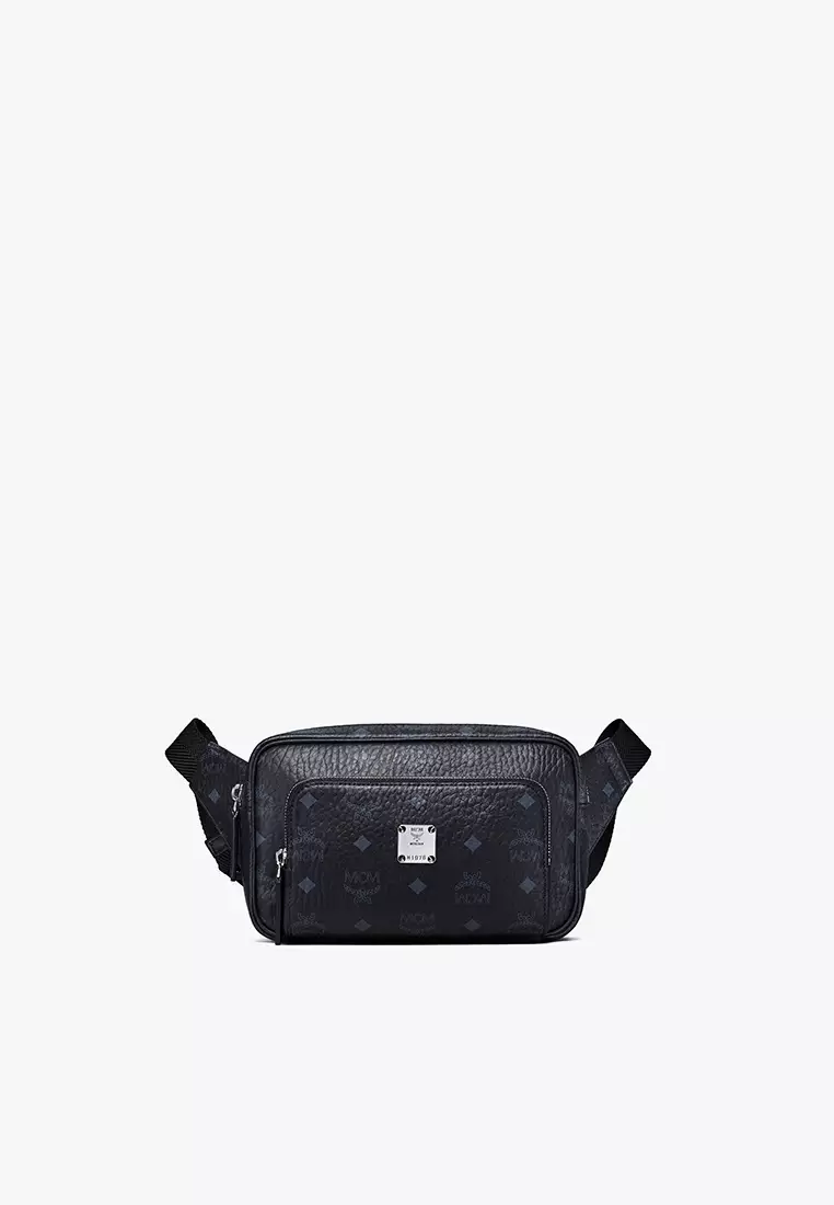 Mcm fanny cheap pack black