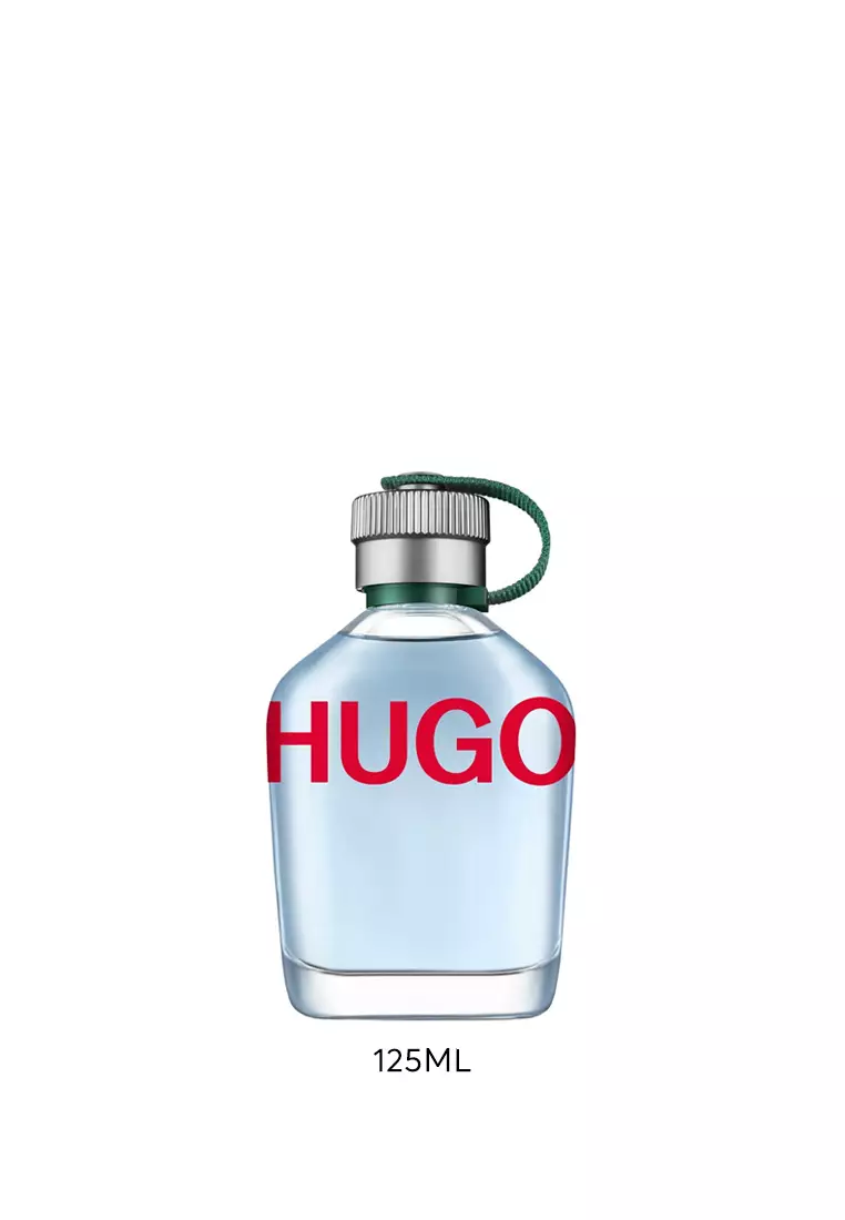 HUGO Man Eau De Toilette For Men 125ml - Green Apple, Aromatic Notes, Fir Balsam - Aromatic Fruity EDT Perfume