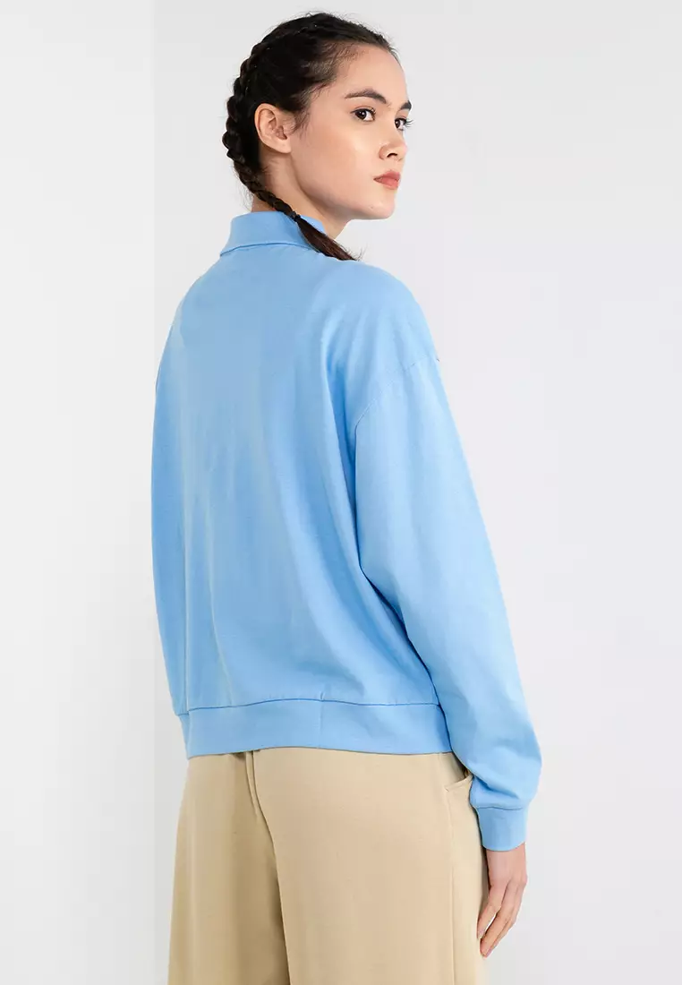 Puma long sale sleeve polo