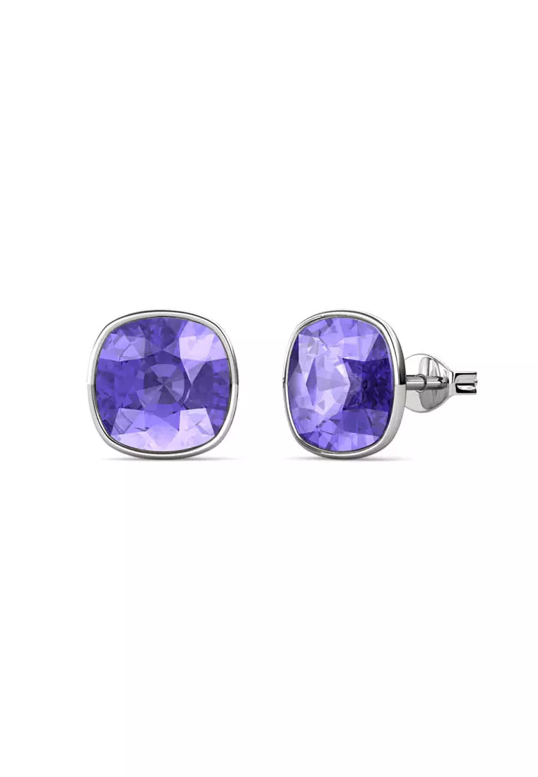 Buy Her Jewellery Her Jewellery Amethyst Earrings Purple