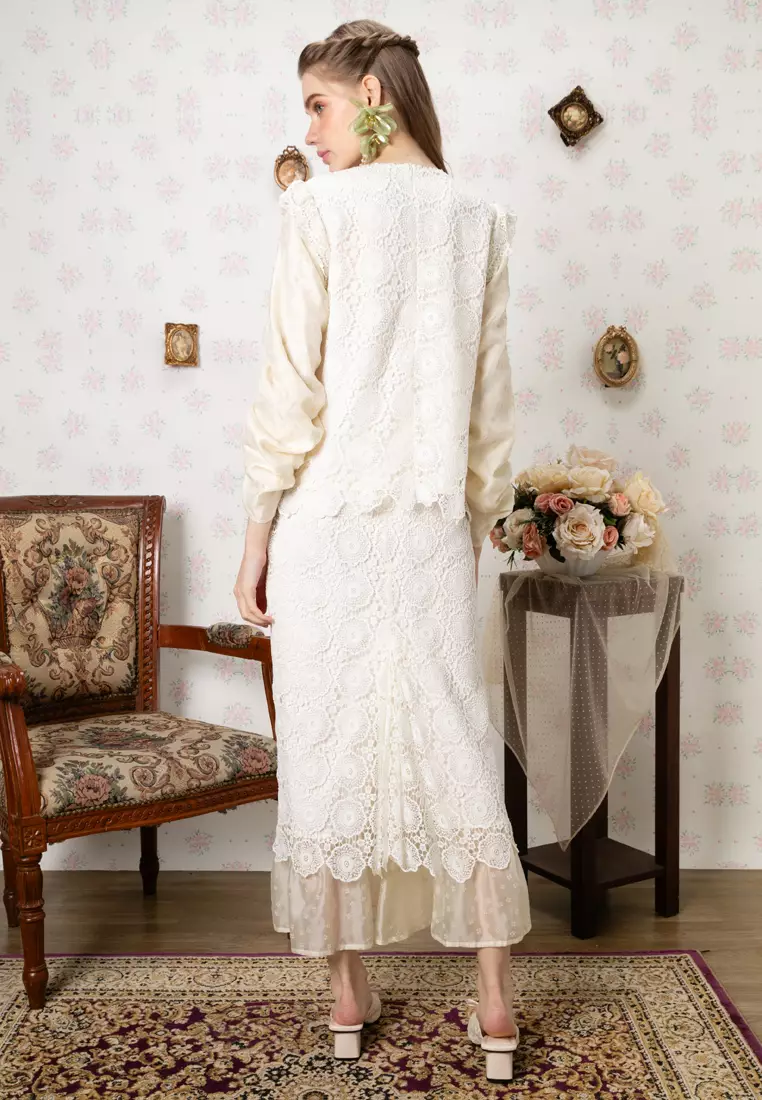 DAHLIA LACE KURUNG SET