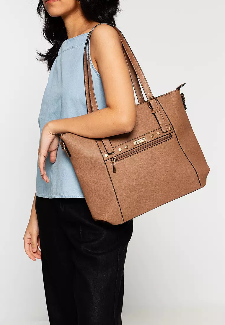 Saffiano Convertible Tote Bag