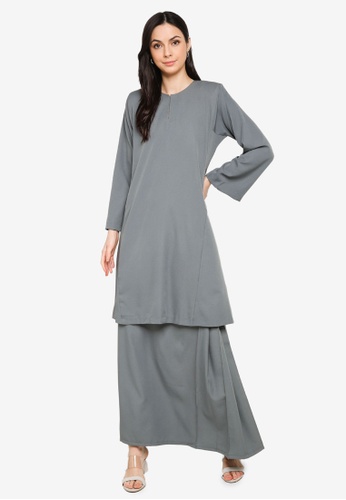 Buy Butik Sireh Pinang Baju Kurung Pahang Salimah 2021 Online Zalora Singapore