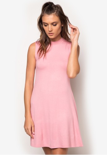 Sleeveless Dress (Pink)
