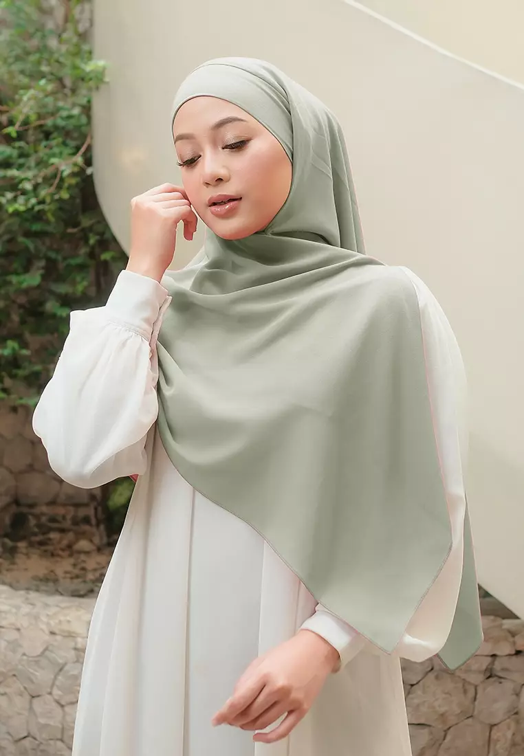 KHIBAN KHAIRA MAGNET PLUS NIQAB - DUSTY SAGE