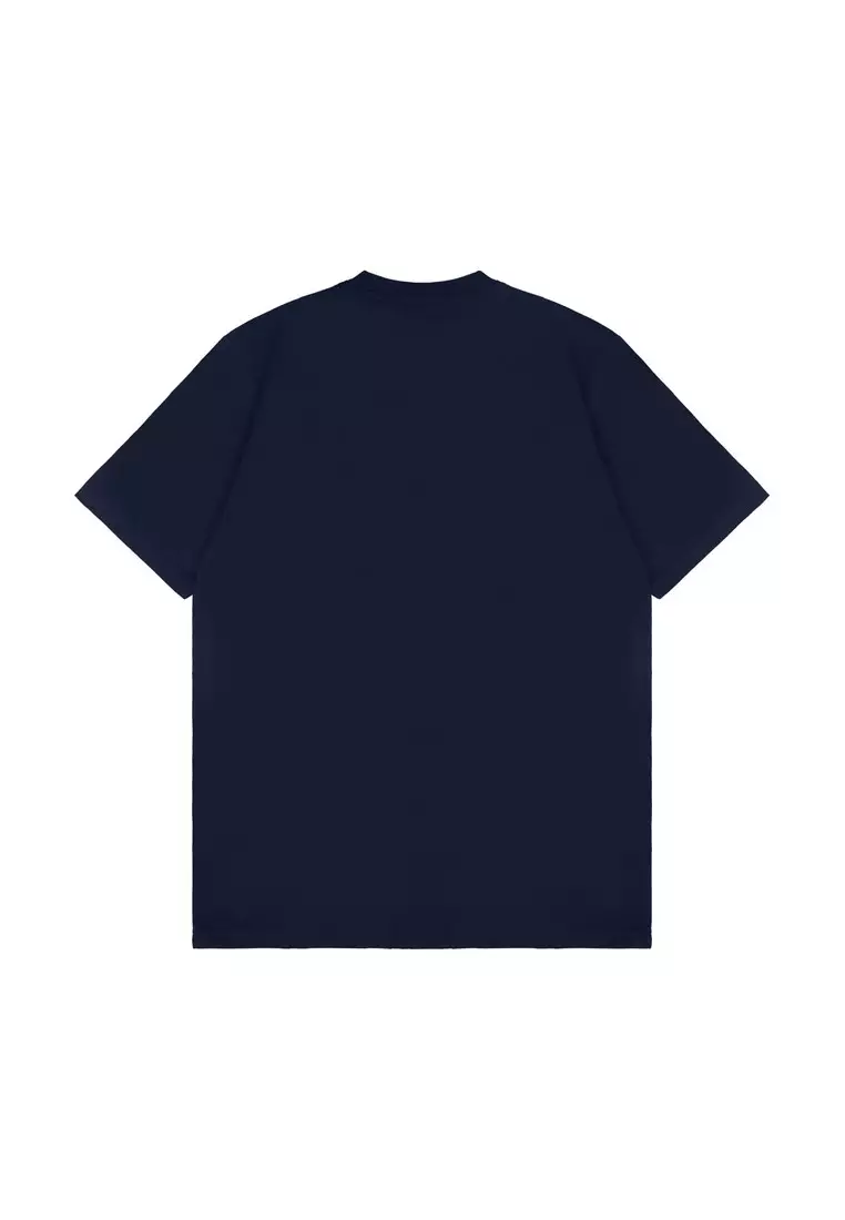 3Second Men's T-Shirt Short Sleeve Regular Fit Cotton Logo Script Koop OL-C080425