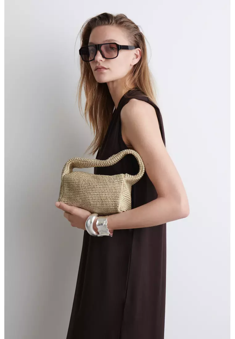 Jual COS SLOUCHY MINI TOTE BAG - RAFFIA Original 2025 | ZALORA Indonesia