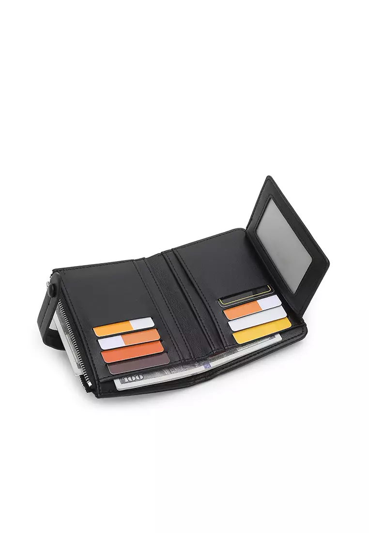 Women's Short Wallet / Purse (錢包) - 黑色