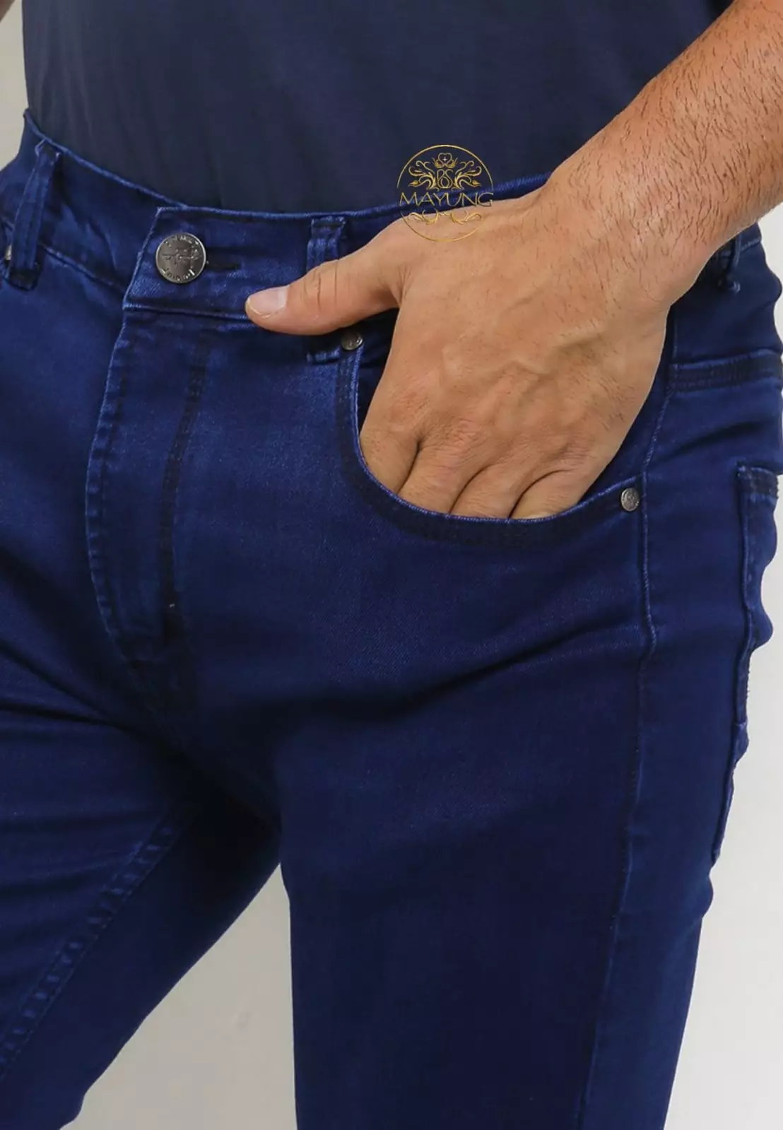 Celana Jeans Panjang Pria Denim Soft Slim fit Dark Blue Joe