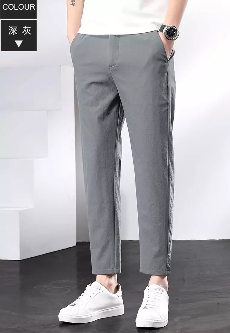 Buy Trendyshop Elasticated Waist Ankle Pants 2024 Online